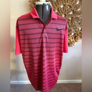 Mens Nike Dri-Fit Polo Shirt Size L